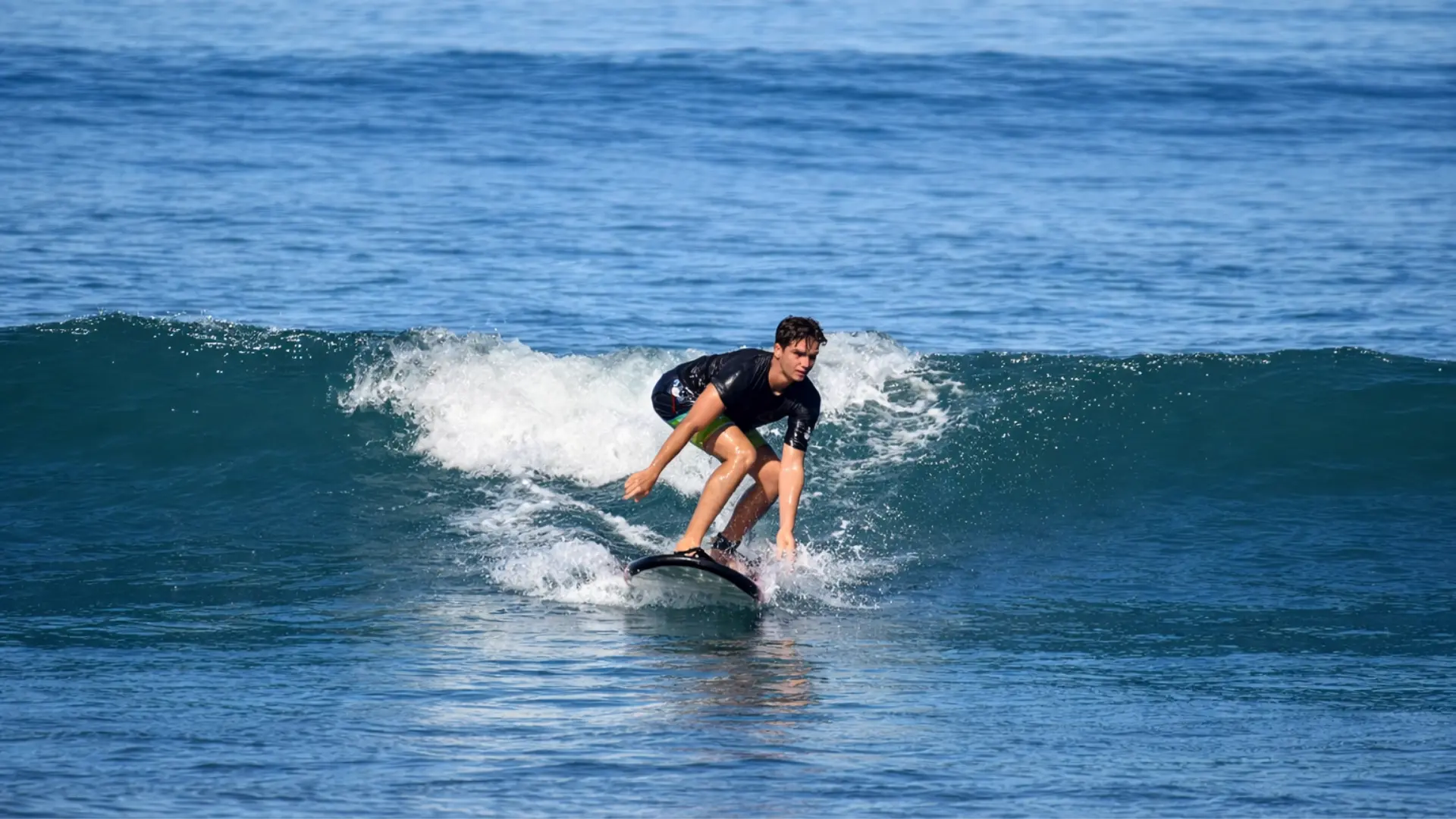 Surf Lessons in Papagayo By Boat