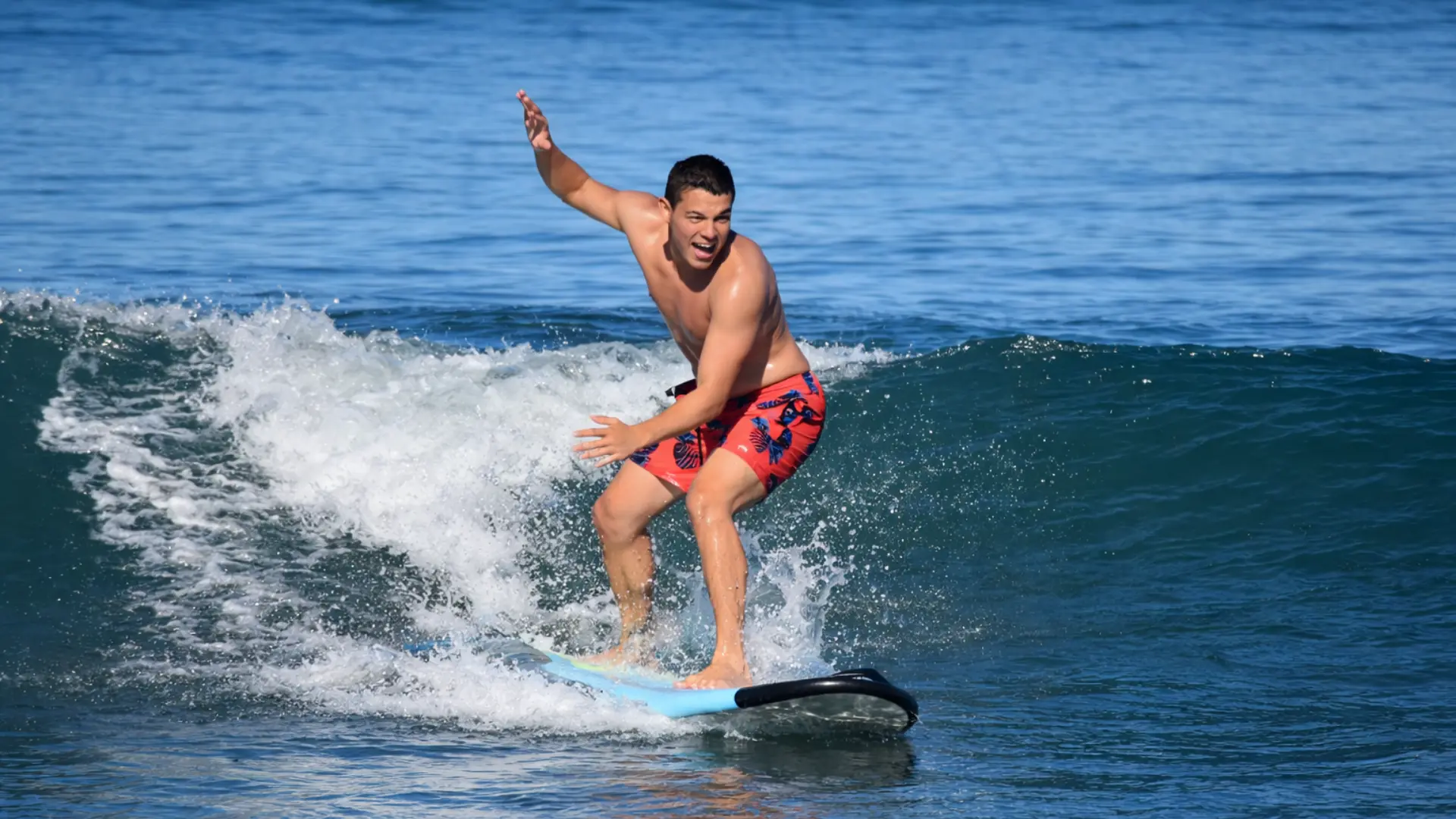 Surf Lessons in Papagayo By Boat